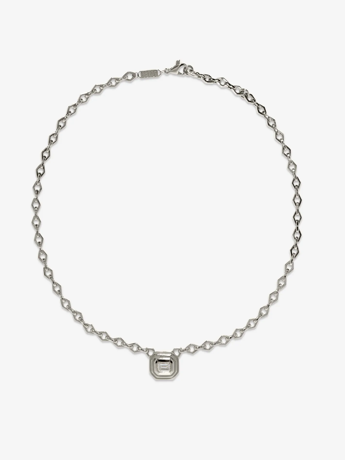 Staircase Diamond Medium Chain Necklace<AZLEE Jewelry Flash Sale
